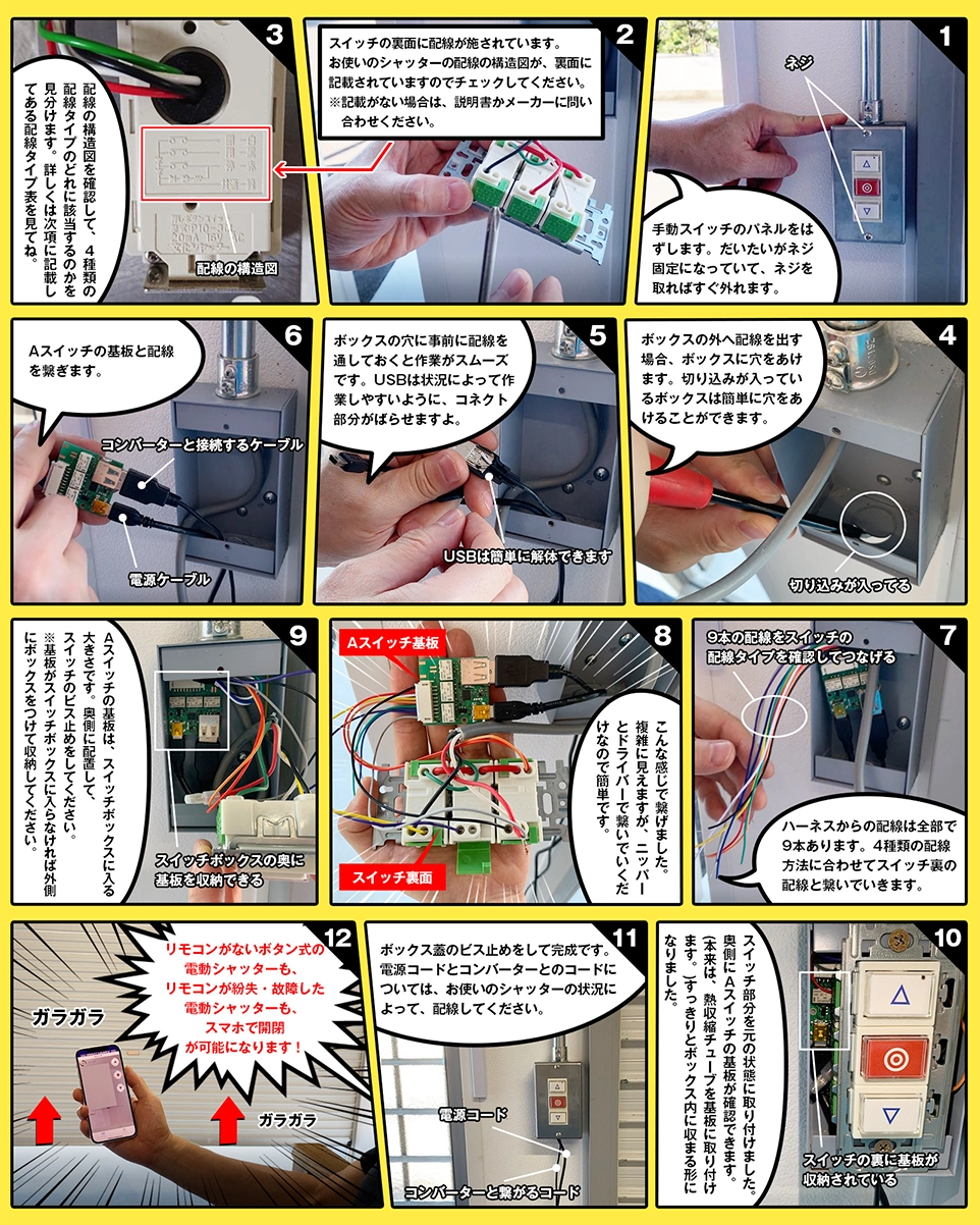 取り付け手順